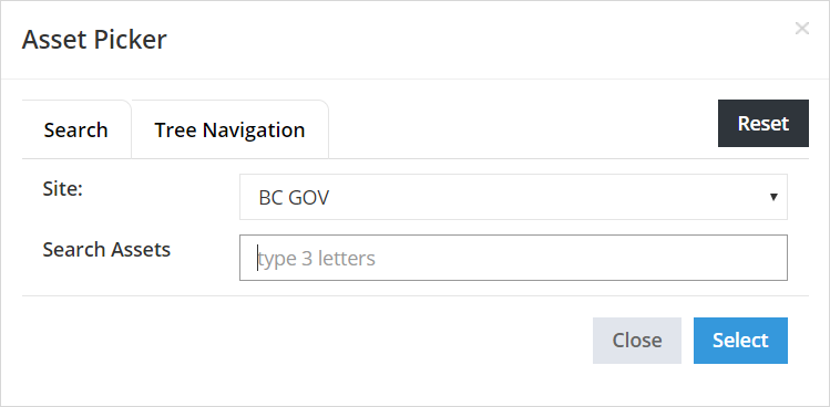 Asset Picker